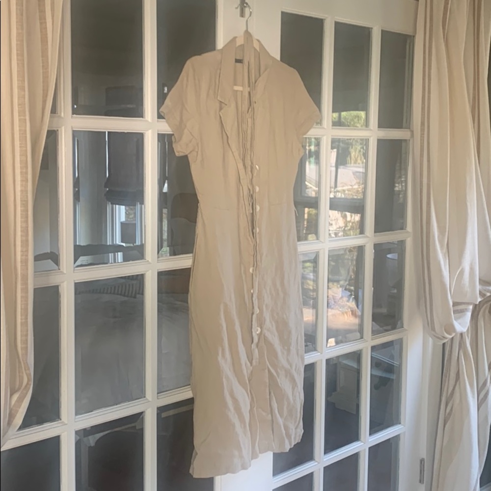 Linen Quince dress XS